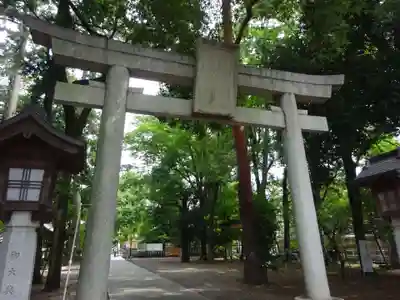 布多天神社の鳥居