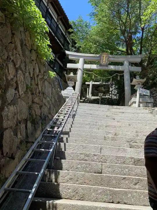 竹生島神社(都久夫須麻神社)の鳥居