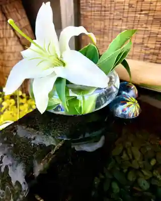 上尾御嶽神社の手水舎