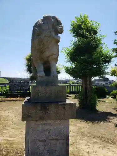 三野神社の狛犬