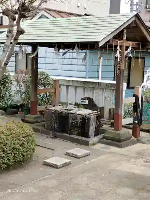 高輪神社の手水舎