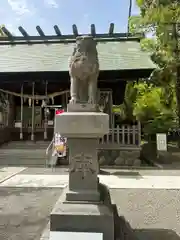 若宮神明社の狛犬