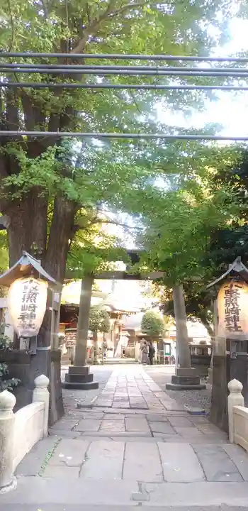 小野照崎神社の鳥居