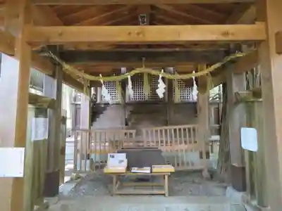 原野八幡宮の本殿・本堂
