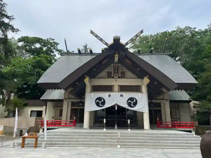 帯廣神社の本殿・本堂