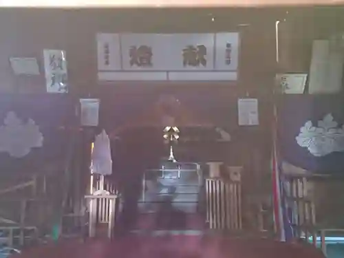志葉都神社の本殿・本堂