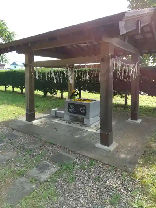 士幌神社の手水舎