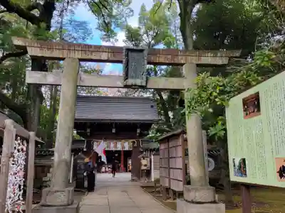 赤坂氷川神社の鳥居