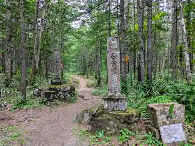 白金滝不動尊の塔