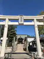 諏訪神社の鳥居