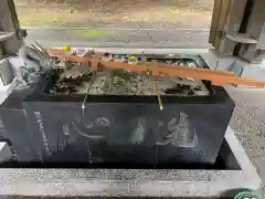 帯廣神社の手水