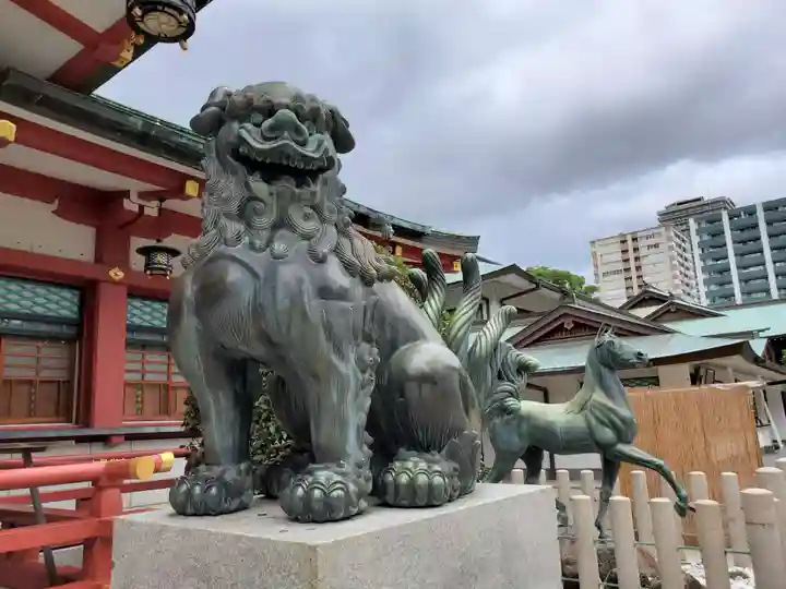 西宮神社の狛犬