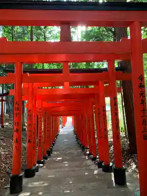 二川伏見稲荷の鳥居