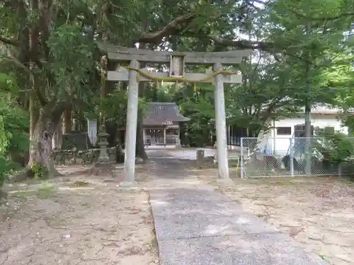 浮島神社の鳥居