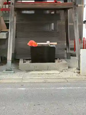上尾御嶽神社の手水舎