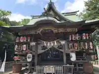 白旗神社の本殿・本堂