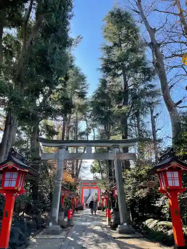 馬橋稲荷神社の鳥居