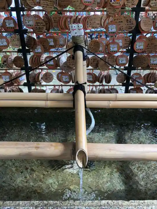 今戸神社の手水舎