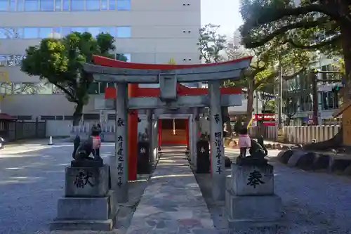 警固神社の鳥居