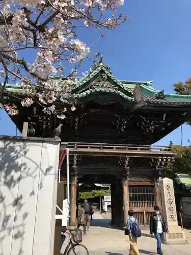題経寺（柴又帝釈天）の山門・神門