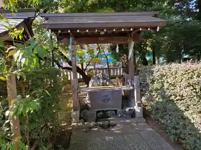 武蔵野八幡宮の手水舎