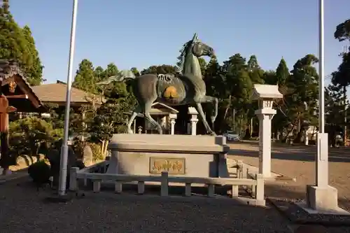 苗村神社の狛犬