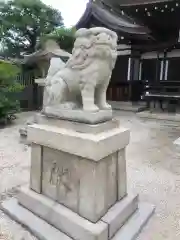 荒井神社の狛犬