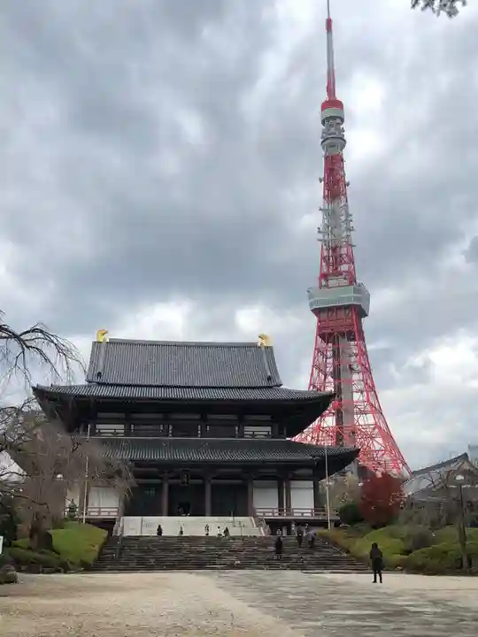 増上寺の本殿・本堂