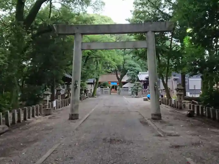 神明社(土器野神明社)の鳥居