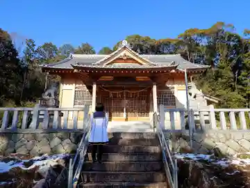 白山神社(御嵩町中)の本殿・本堂