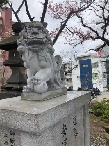 手稲神社の狛犬