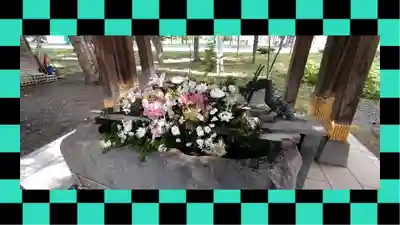 彌彦神社　(伊夜日子神社)の手水舎