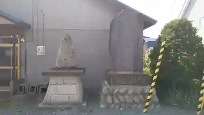 余市三吉神社の狛犬