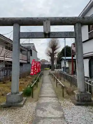 日吉八王子神社の鳥居