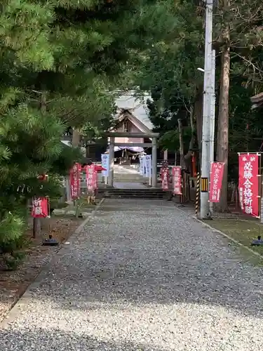 長沼神社の鳥居