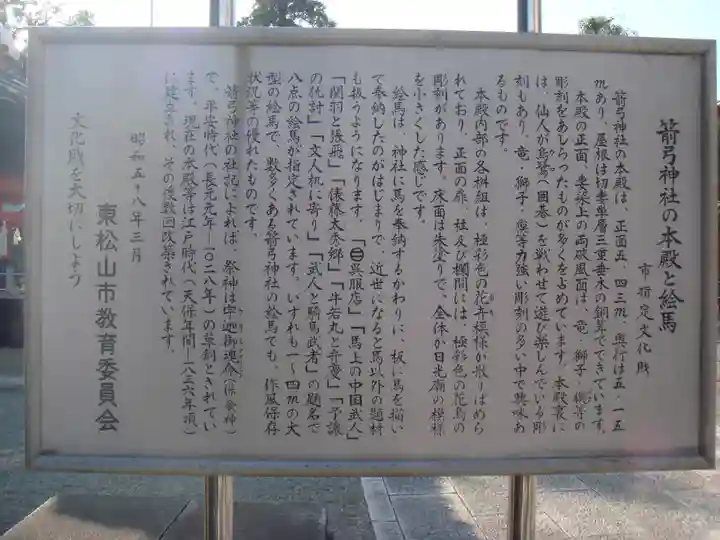 箭弓稲荷神社の歴史