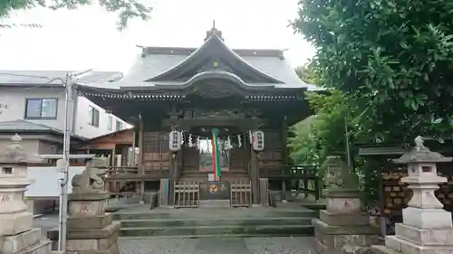 立川熊野神社の本殿・本堂
