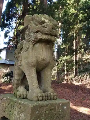 十五社神社の狛犬