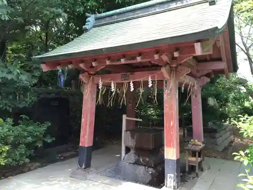 芝東照宮の手水舎