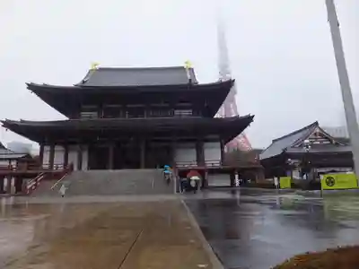 増上寺の本殿・本堂