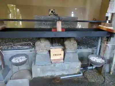 菊名神社の手水舎