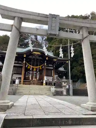 長津田王子神社の鳥居