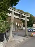 根岸八幡神社の鳥居