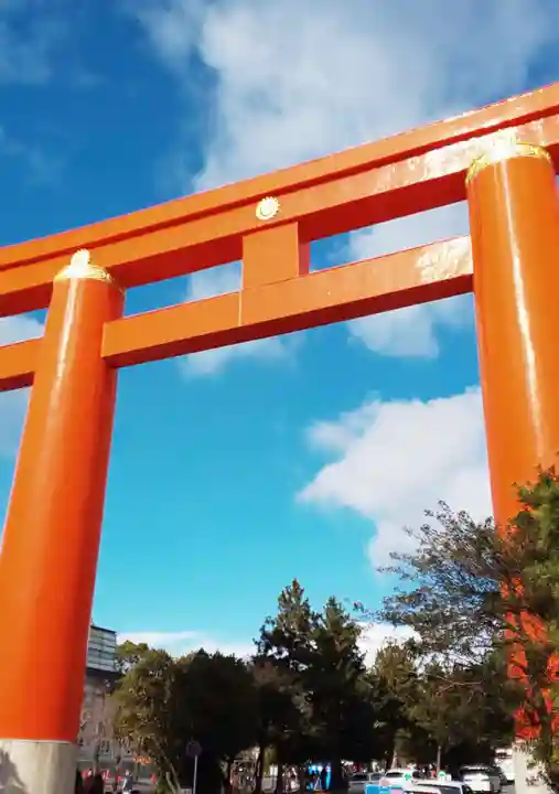 平安神宮の鳥居