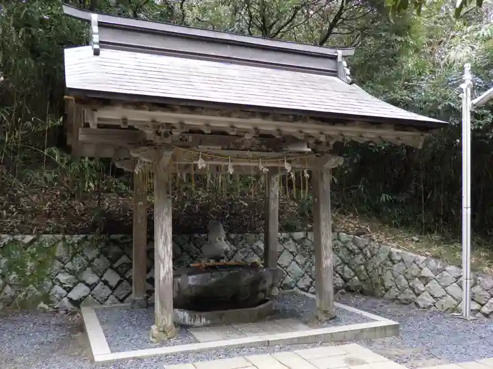 白兎神社の手水舎