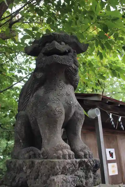相馬神社の狛犬