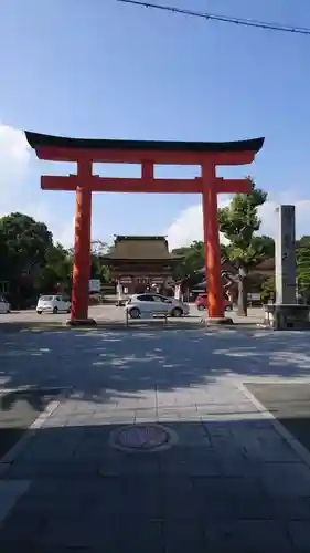 津島神社の鳥居