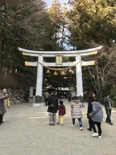 宝登山神社の鳥居