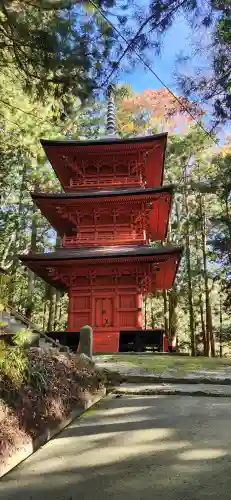 木幡山隠津島神社(二本松市)の塔