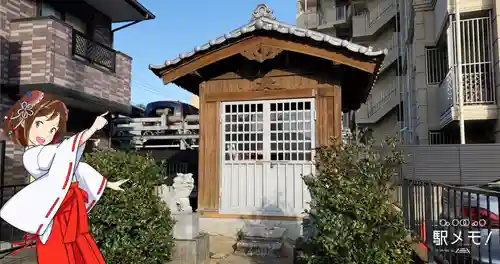 諏訪神社の本殿・本堂